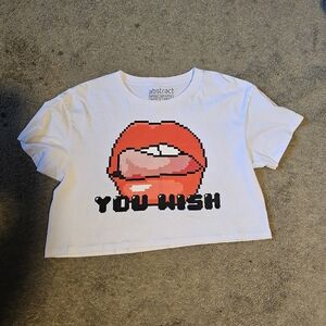 Abstract - You Wish - T-shirt Lips, Made In Denver